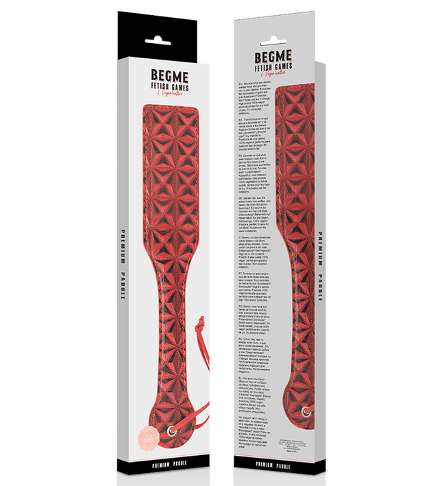 BEGME - RED EDITION VEGAN LEATHER SHOVEL