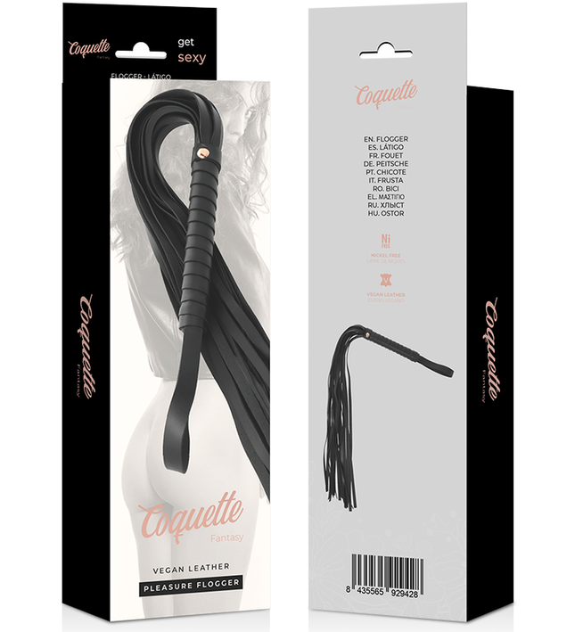 COQUETTE CHIC DESIRE - FANTASY VEGAN LEATHER FLOGGER