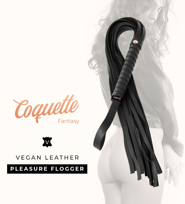 COQUETTE CHIC DESIRE - FANTASY VEGAN LEATHER FLOGGER