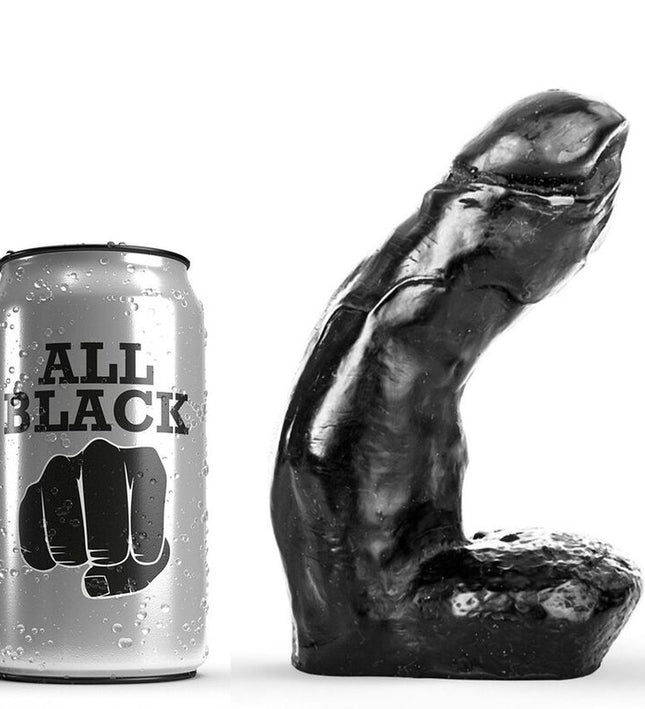 ALL BLACK - DILDO REALISTIC 15 CM