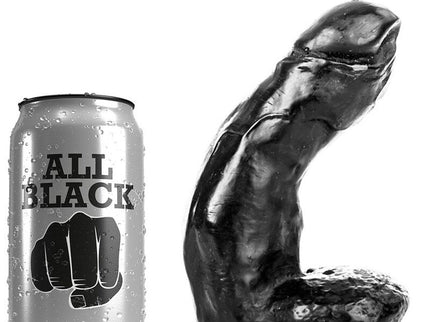 ALL BLACK - DILDO REALISTIC 15 CM