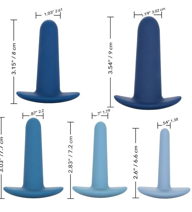 CALEXOTICS - WEARABLE ANAL TRAINING SET 5 PIECES