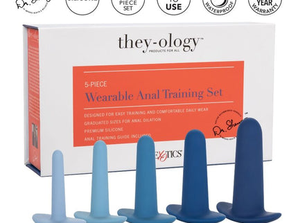 CALEXOTICS - WEARABLE ANAL TRAINING SET 5 PIECES