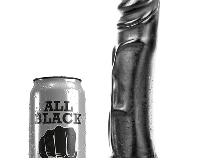ALL BLACK - DILDO 22 CM