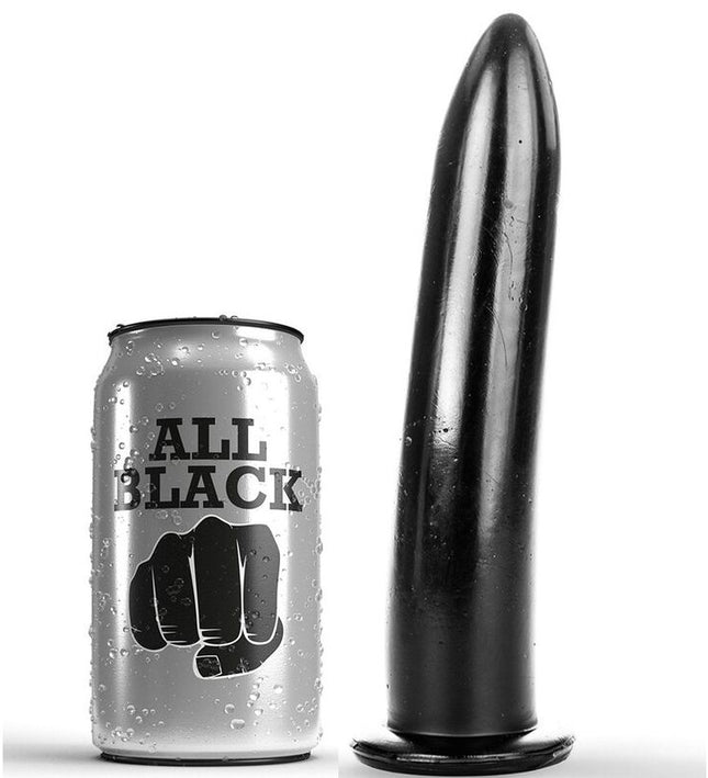 ALL BLACK - DILATOR ANAL Y VAGINAL 20 CM