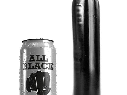 ALL BLACK - DILDO BLACK 19 CM