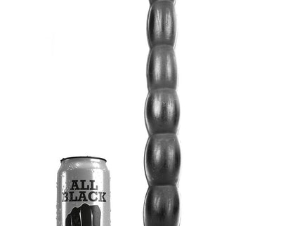 ALL BLACK - ANAL DILDO 32 CM