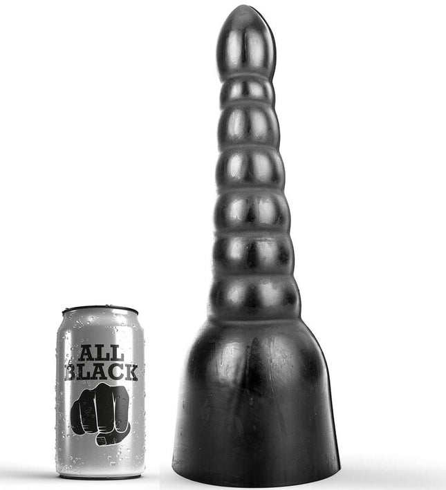 ALL BLACK - DILDO 34 CM