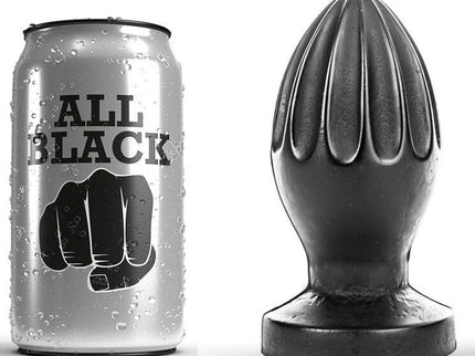 ALL BLACK - PLUG ANAL 12 CM