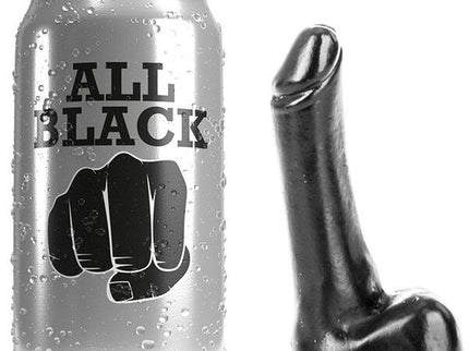 ALL BLACK - DILDO 9 CM
