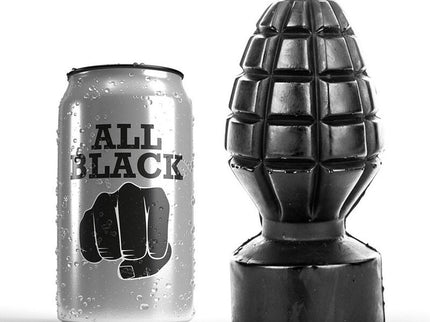 ALL BLACK - PLUG ANAL 14 CM