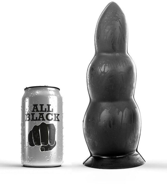 ALL BLACK - ANAL PLUG 23 CM