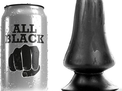 ALL BLACK - ANAL PLUG 12 CM