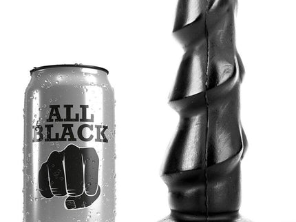 ALL BLACK - DILDO 17 CM