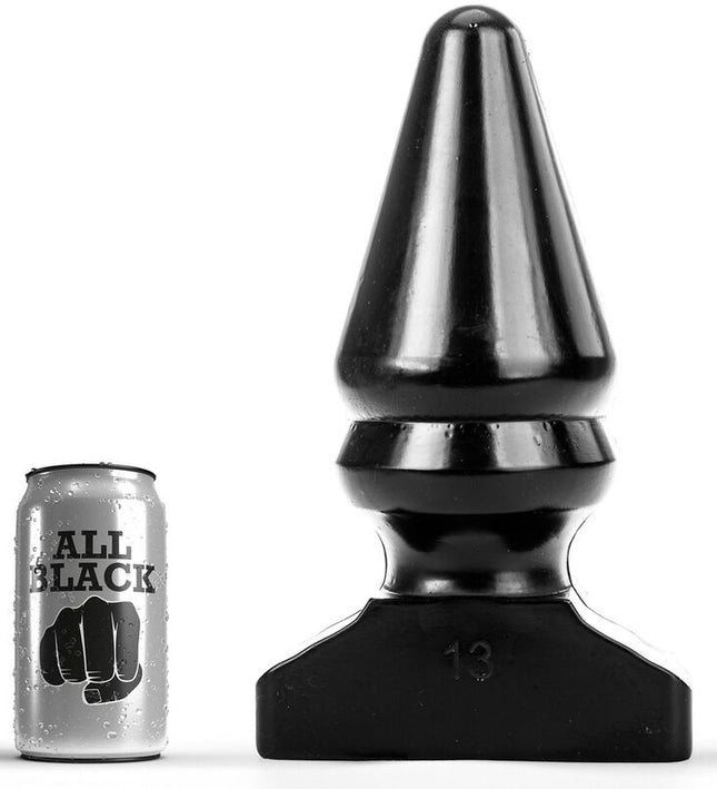 ALL BLACK - ANAL PLUG 28,5 CM