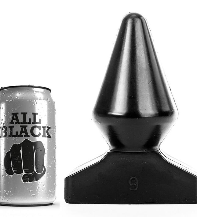 ALL BLACK - ANAL PLUG 18,5 CM