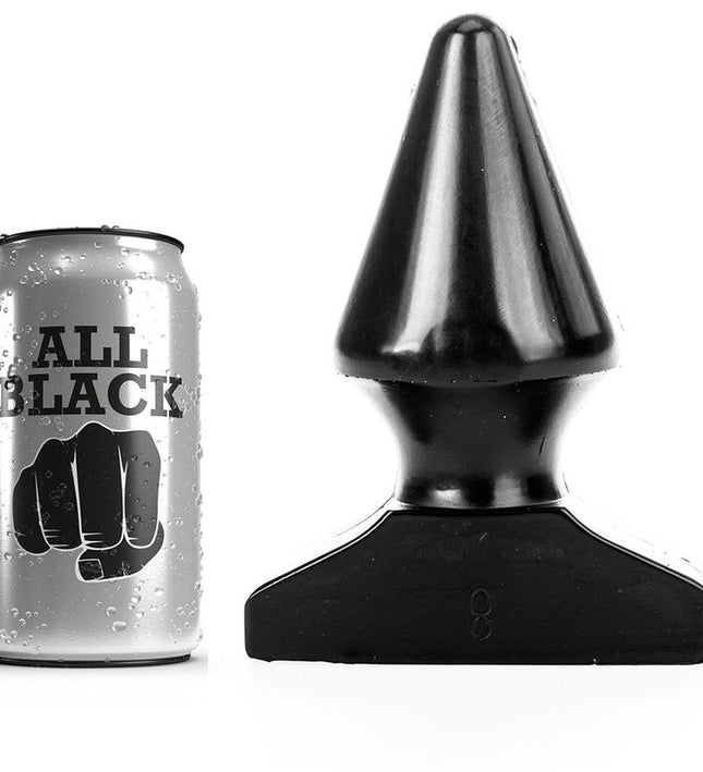 ALL BLACK - ANAL PLUG 17 CM