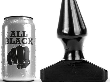 ALL BLACK - PLUG ANAL 16 CM