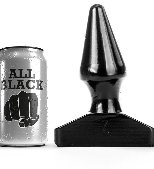 ALL BLACK - PLUG ANAL 16 CM