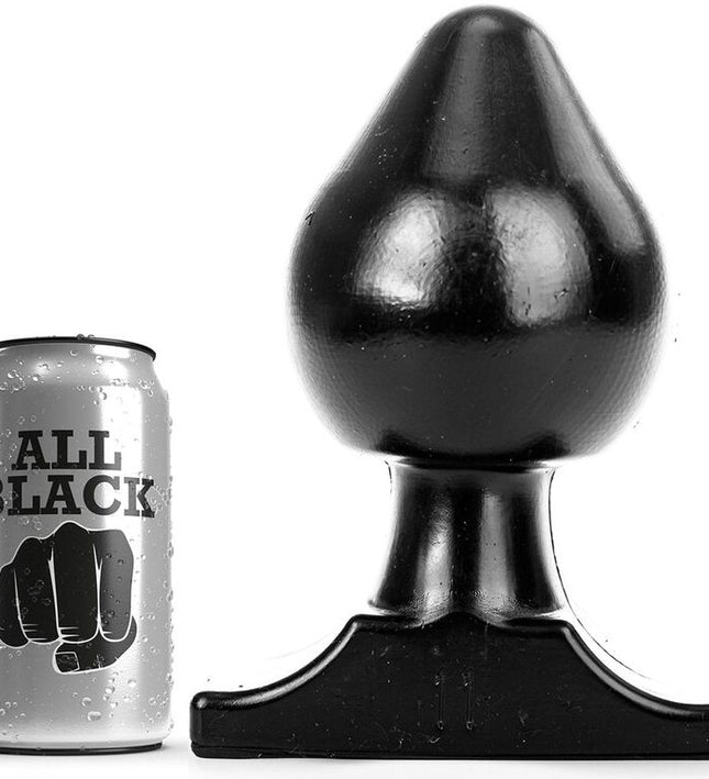 ALL BLACK - ANAL PLUG 19 CM
