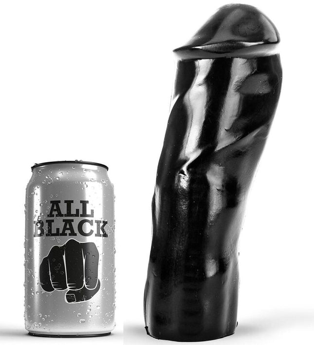 ALL BLACK - DILDO REALISTIC 20 CM