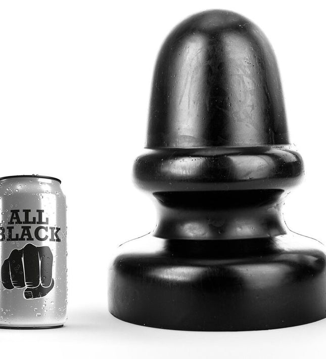 ALL BLACK - PLUG ANAL 23 CM
