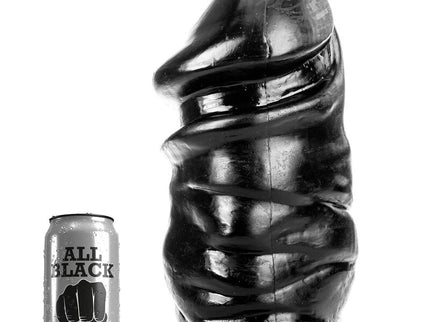 ALL BLACK - PENE ANAL 33 CM