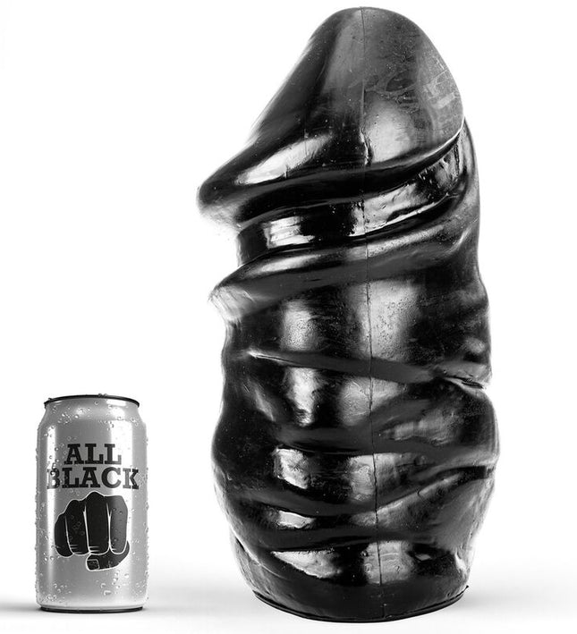 ALL BLACK - PENE ANAL 33 CM