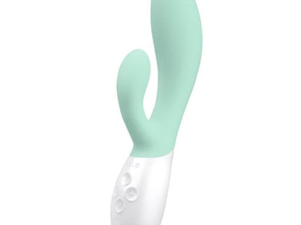 LELO - INA 3 GREEN RABBIT VIBRATOR LUXURY SEAWEED