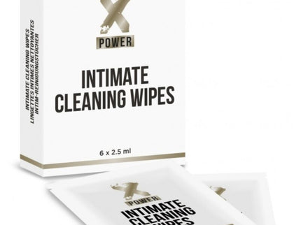 XPOWER - INTIMATE CLEANING WIPES 6 UNITS