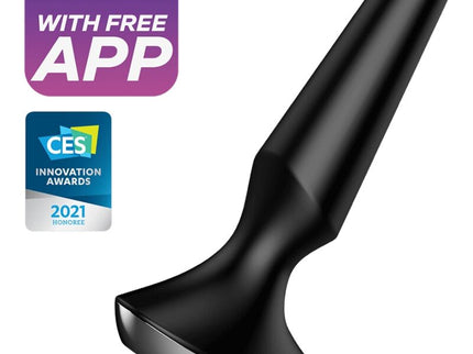 SATISFYER - PLUG ILICIOUS 2 PLUG VIBRATOR BLACK