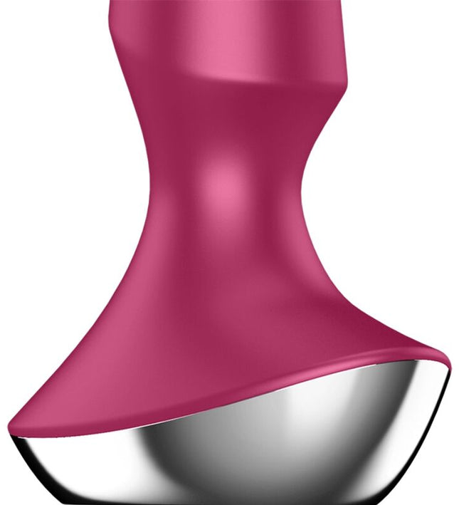 SATISFYER - PLUG ILICIOUS 2 PLUG VIBRATOR BERRY