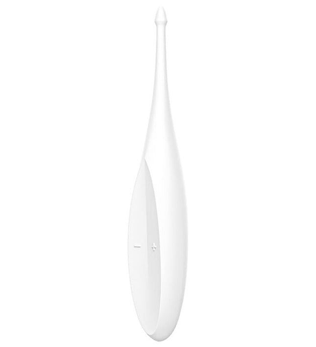 SATISFYER - TWIRLING FUN TIP VIBRATOR WHITE