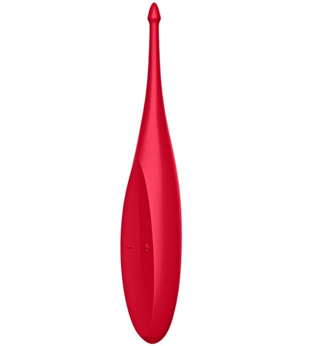 SATISFYER - TWIRLING FUN TIP VIBRATOR RED