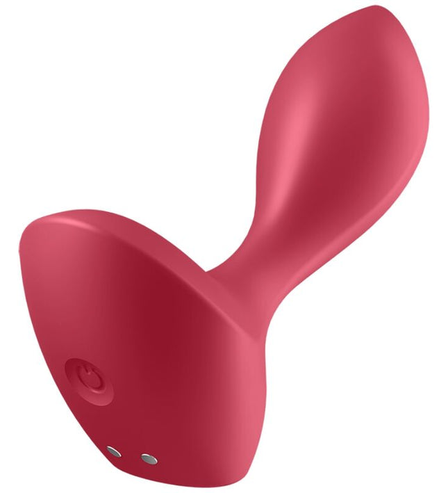 SATISFYER - BACKDOOR LOVER VIBRATING PLUG RED