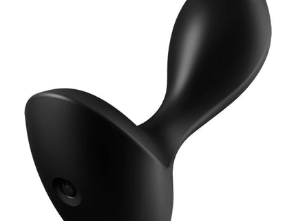 SATISFYER - BACKDOOR LOVER VIBRATING PLUG BLACK