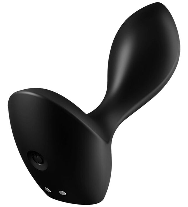 SATISFYER - BACKDOOR LOVER VIBRATING PLUG BLACK