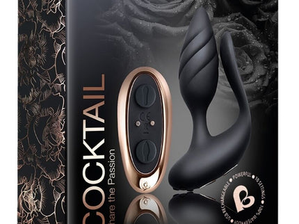 ROCKS-OFF - COCKTAIL PLUG REMOTE CONTROL - BLACK