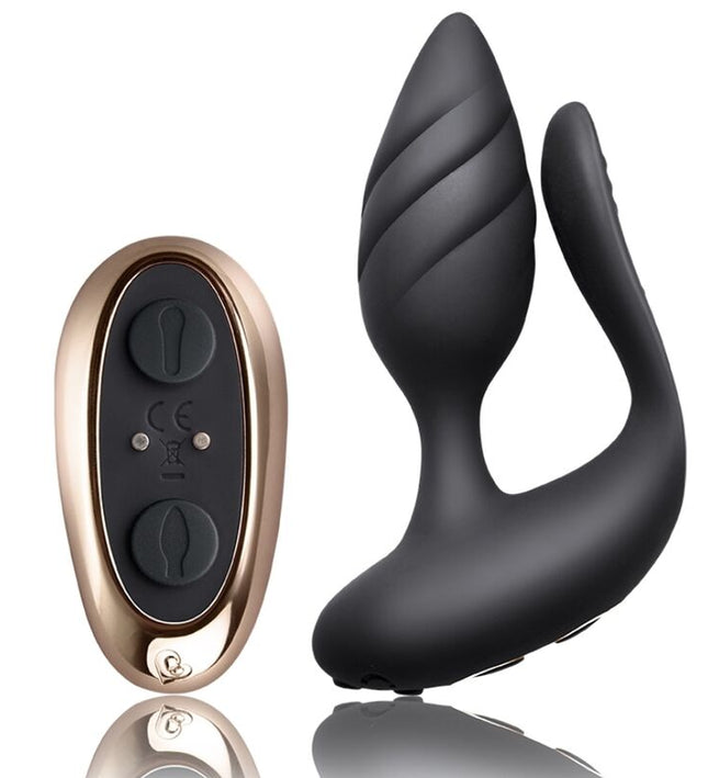 ROCKS-OFF - COCKTAIL PLUG REMOTE CONTROL - BLACK