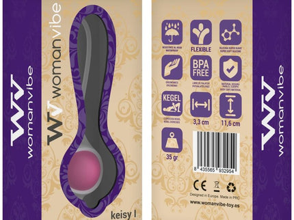 WOMANVIBE - KEISY I BALL GEISHA SILICONE - PINK