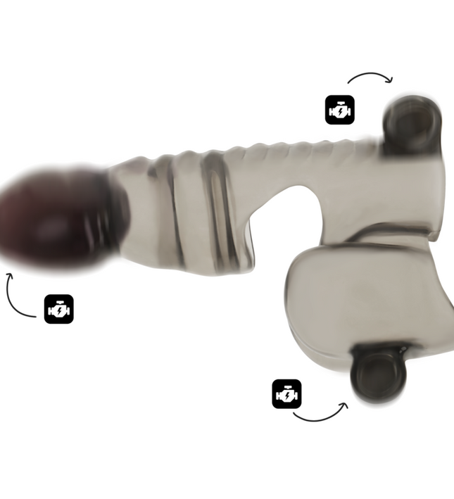 OHMAMA - PENIS AND TESTICLE SHEATH 3 MOTORS