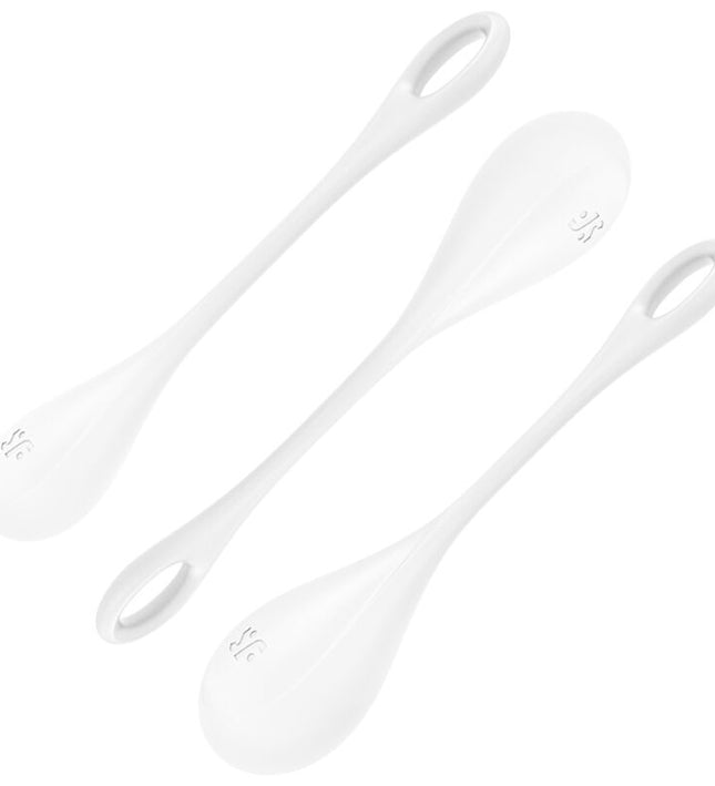 SATISFYER - YONI POWER 1 TRAINING SET WHITE