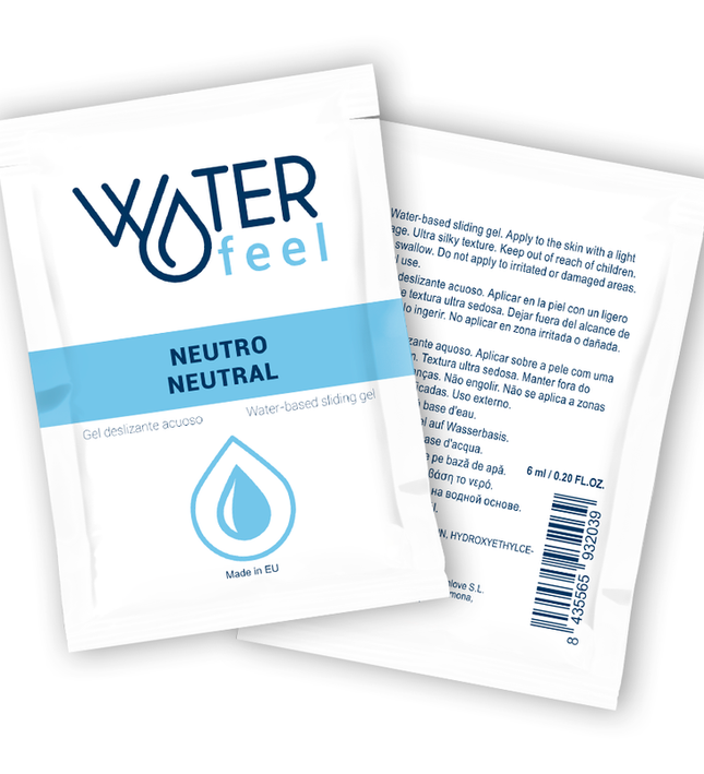 WATERFEEL - NEUTRAL WATER-BASED SLIDING GEL 6 ML