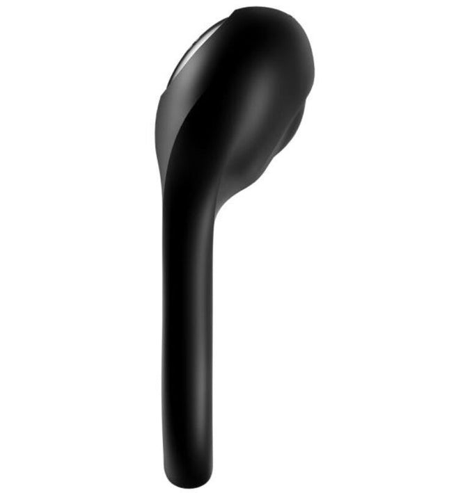 SATISFYER - MAJESTIC DUO RING VIBRATOR BLACK