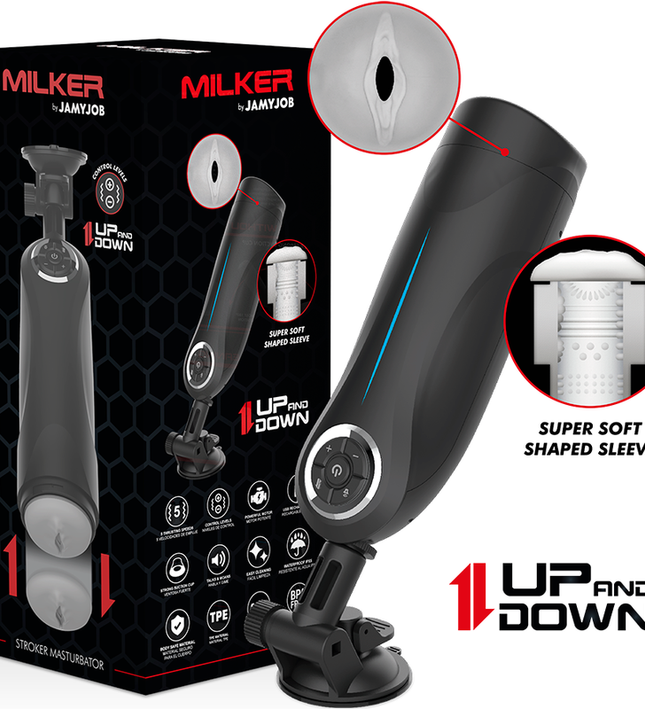 JAMYJOB - MILKER STROKER UP AND DOWN FUNCTION