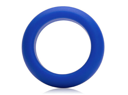 JE JOUE - BLUE SILICONE RING - MINIMUM STRANGULATION