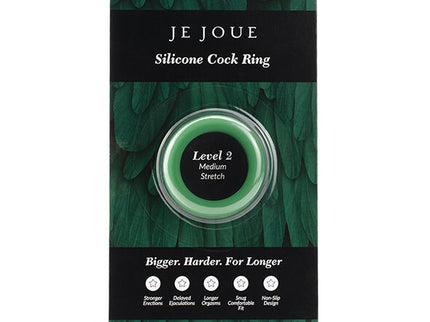 JE JOUE - GREEN SILICONE RING - MEDIUM CHOKE