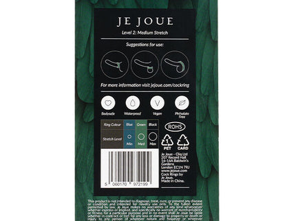 JE JOUE - GREEN SILICONE RING - MEDIUM CHOKE
