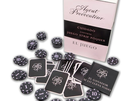 DIABLO PICANTE - GAME STRIP POKER TOKENS AND CARDS