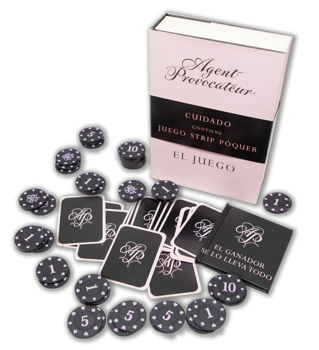 DIABLO PICANTE - GAME STRIP POKER TOKENS AND CARDS